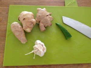 Lidt ingredienser til juice