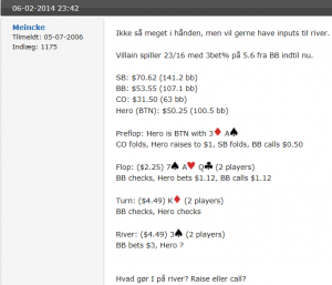 Pokernethånd