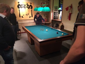 Billard på Stue 11.